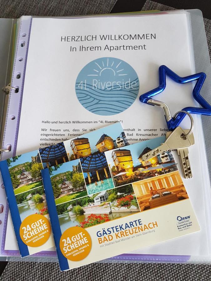 4L Riverside - Naheblick Im Herzen Der Bad Kreuznacher Altstadt Ngoại thất bức ảnh